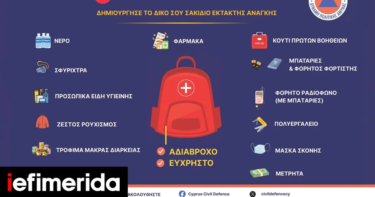 σακιδιο εκτακτησ αναγκησ — GR news