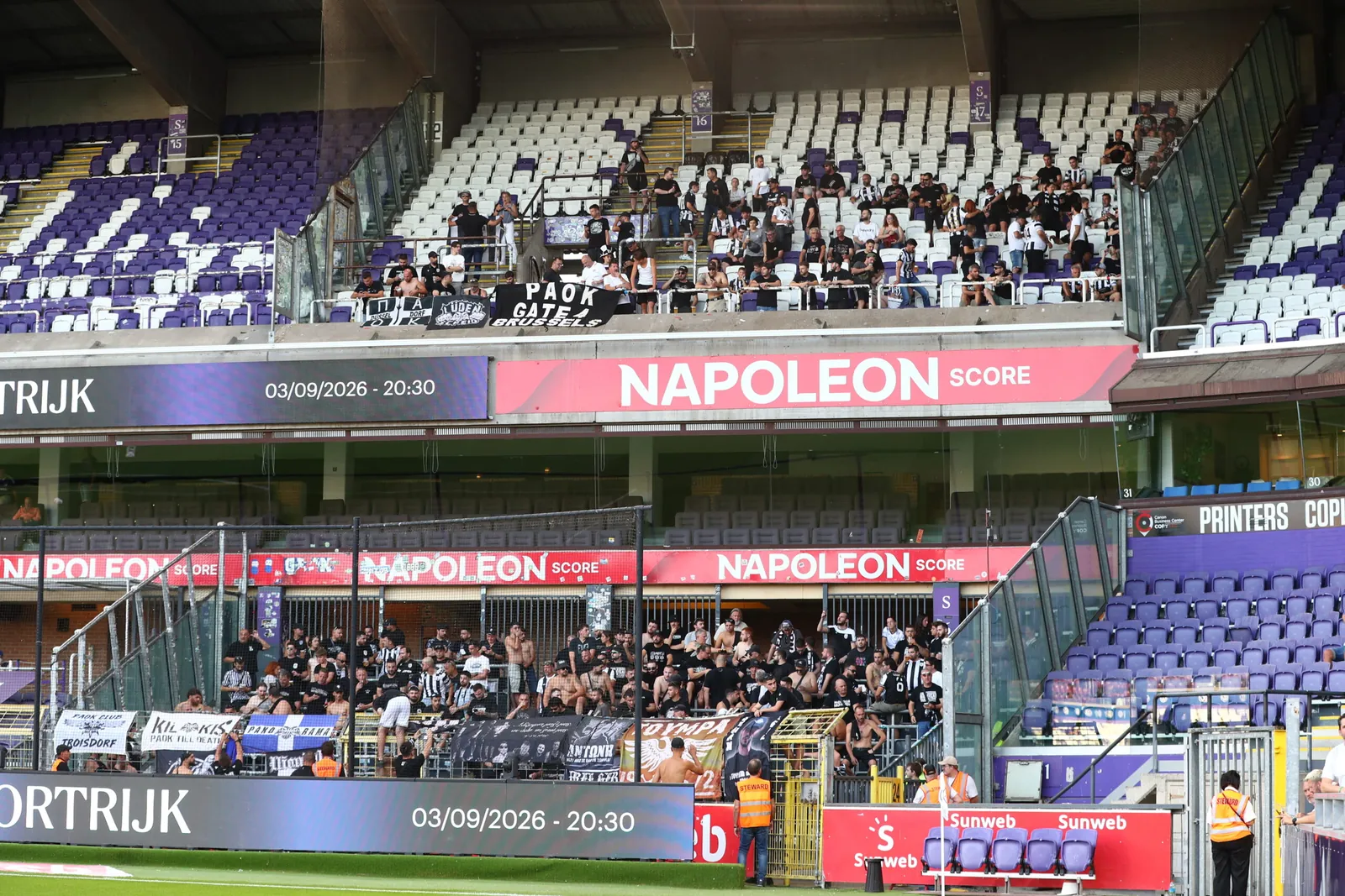 EUROPA LEAGUE 2026-2027 / ΑΝΤΕΡΛΕΧΤ - ΠΑΟΚ.(ΝΑΣΟΣ ΣΙΜΟΠΟΥΛΟΣ / EUROKINISSI)