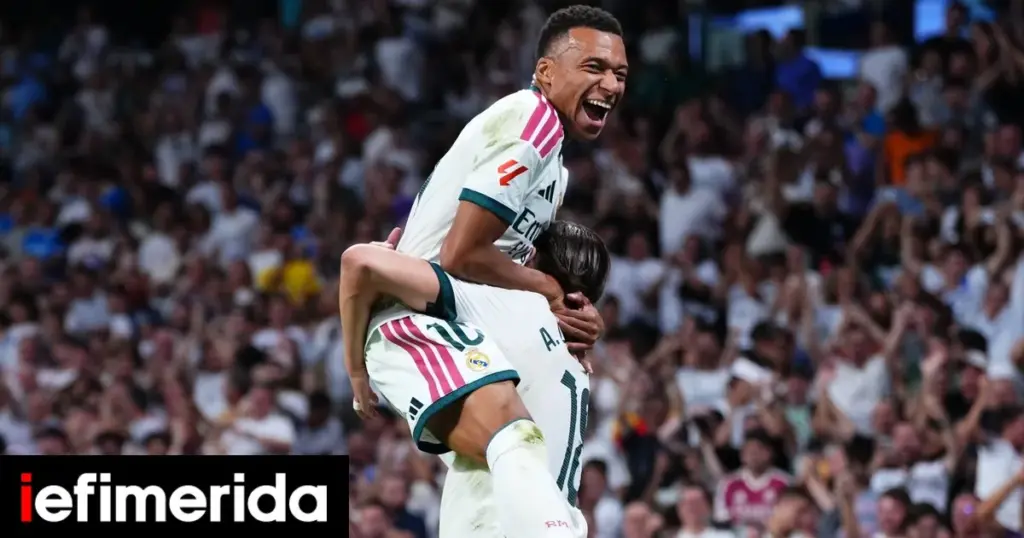 LaLiga: Η Ρεάλ διέλυσε με 4-1 τη Ράγιο και έπιασε την Μπαρτσελόνα στην κορυφή, δείτε τα γκολ